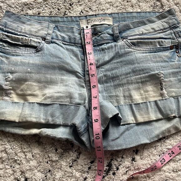 Blue jeans- junior size 9 Jean shorts - Picture 8 of 8